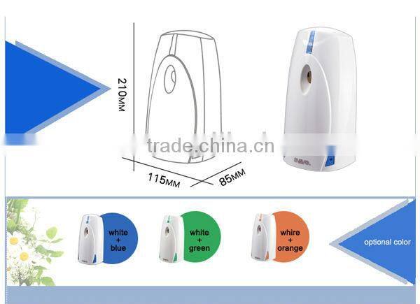 Hot sale bathroom auto perfume dispensers removable battery type aerosol dispenser V-