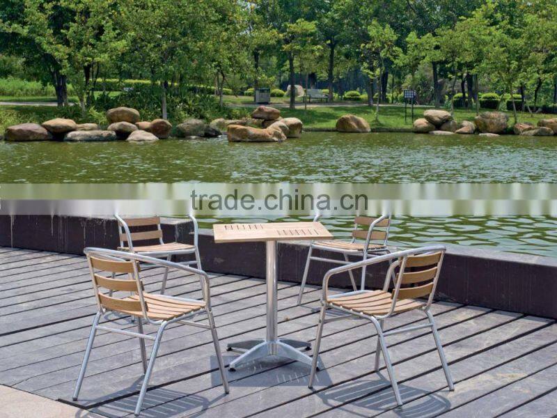 Good quality dining table chairs restaurant aluminum set YC020 YT8A