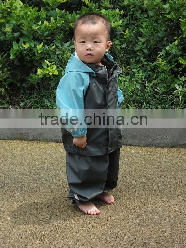 100% polyester or oxford children polyester pu raincoat poncho military outdoor workplace bicycle motorcycle poncho