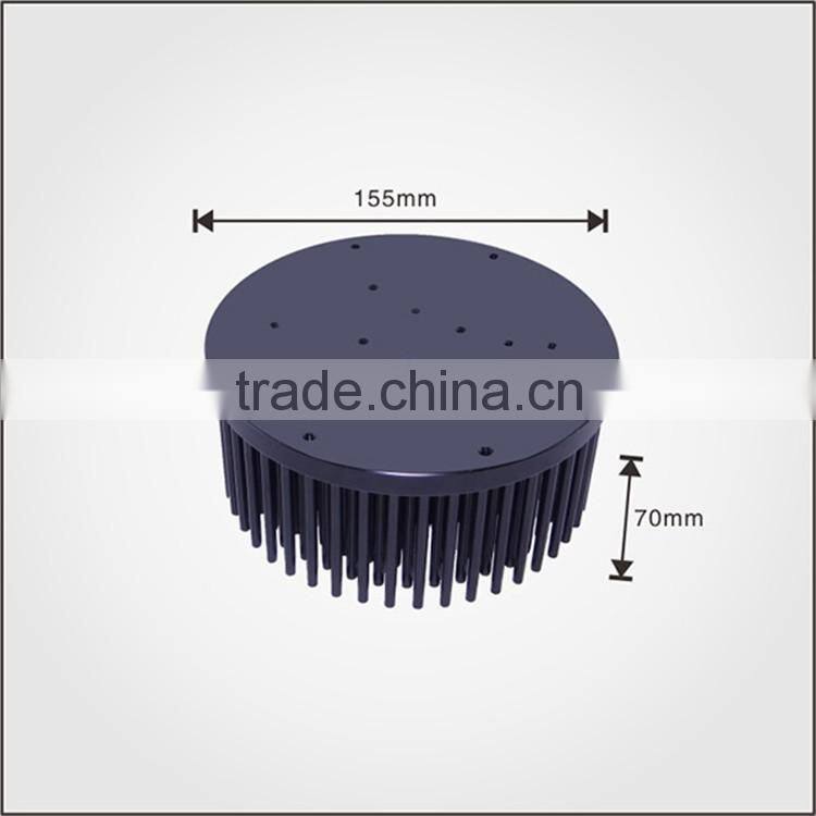 Aluminum black anodizing cold forging heatsink