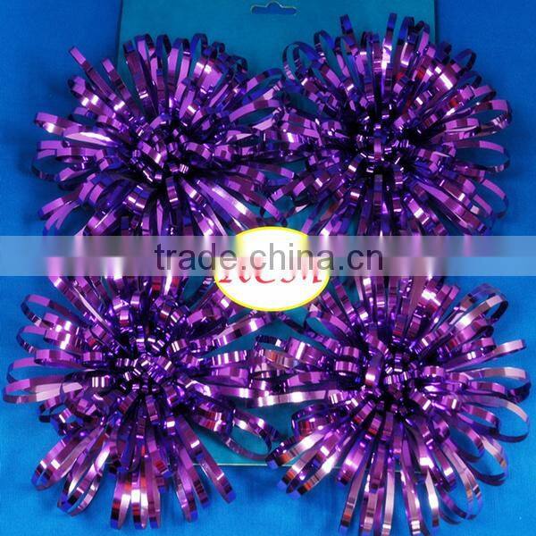 Popular Wholesale 4" Metallic Gift Bow