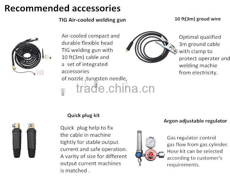 Portable IGBT Inverter TIG Welding Machine TIG Welder TIG-160
