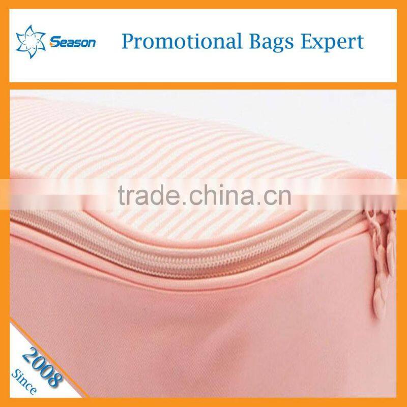 wholesale waffle weave cosmetic bag clasp cosmetic bag cosmetic bag travel