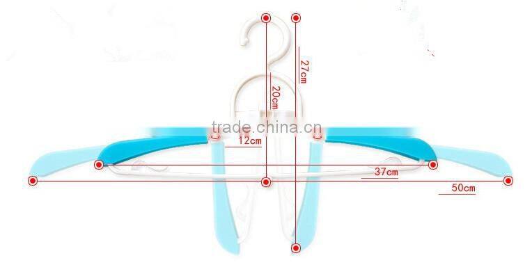 Business Travel Home Required Portable Folding Clothes Hangers Easy To Carry New