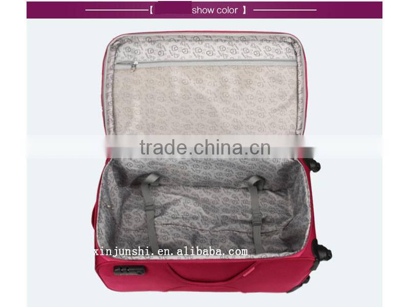 3PC Four Wheels Soft Lugggae Sets High Quality Spinner Luggage