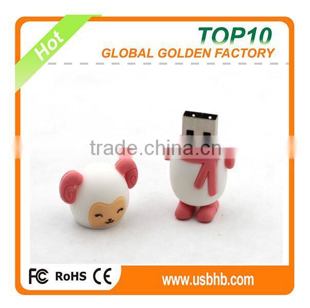 Factory Price OEM simple style PVC Custom 8GB 16G usb flash drive stick