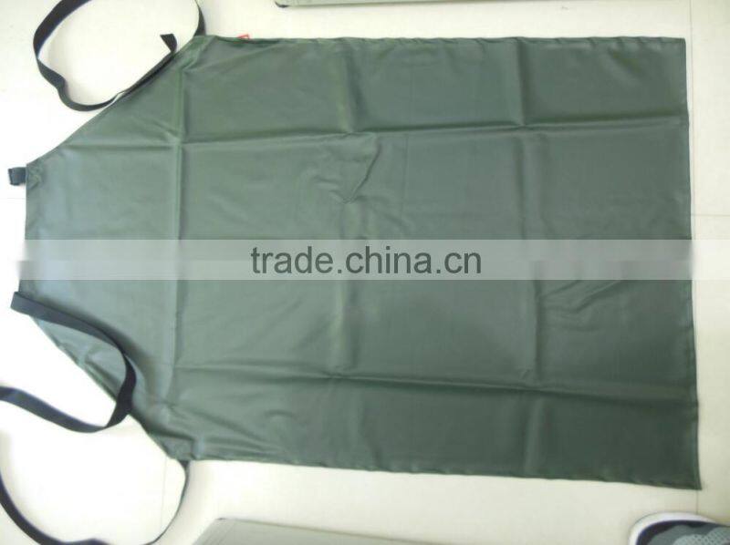 PVC water proof apron resist industrial wash logo