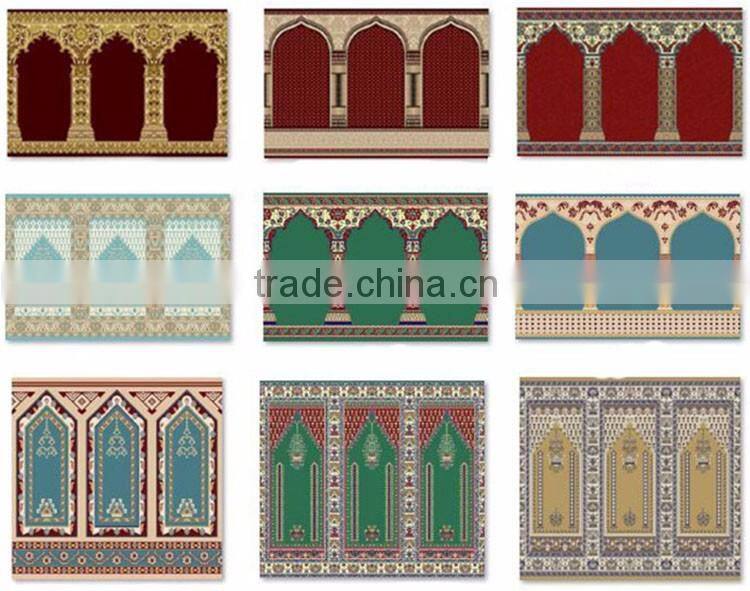 Wool Roll Carpet For Mosque Prayer Room