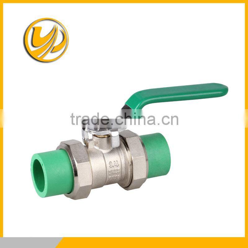 low price ppr pipe ball valve