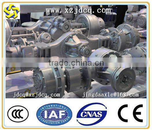unique supplier for xcmg wheel loader 3 ton axle 4 ton axle assembly and wheel loader spare parts jingda axle