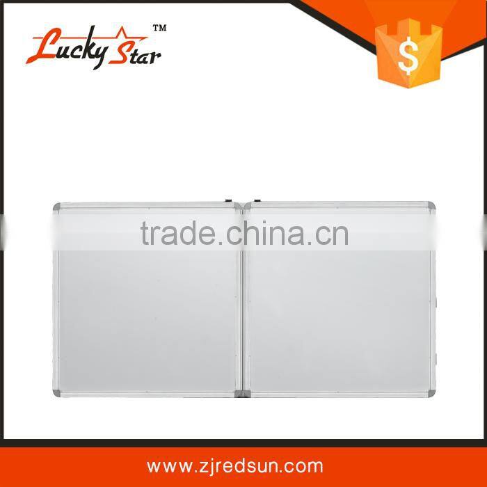 foldable Magnetic school/classroom electronic green board with plastic/zinc back/Double Sided