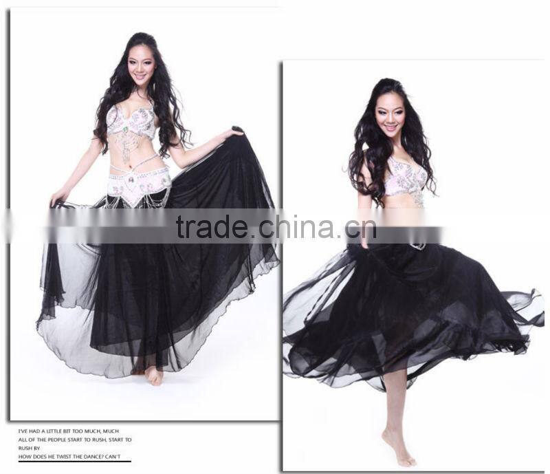 Chiffon Expansion Beautiful Wholesale Comfortable Belly Dance Skirt(2120)