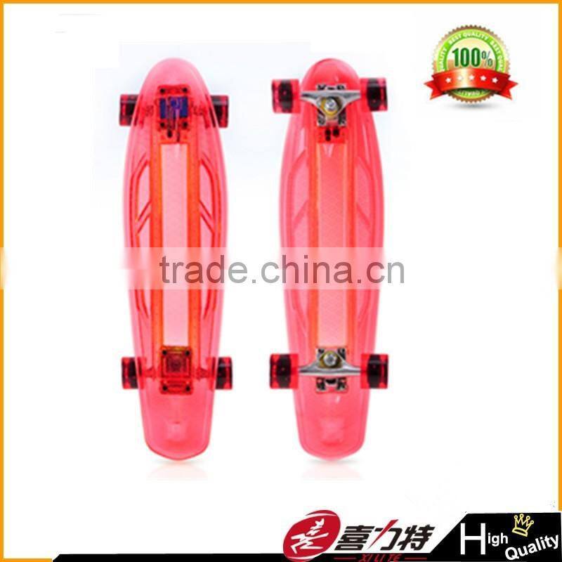 LED skateboard and wheel