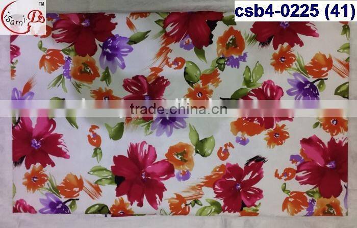 csb4-0225 (40-49)March Purchase 2016 Hot sale Africa print wax good quality flower pattern embroidered fashion wax fabric