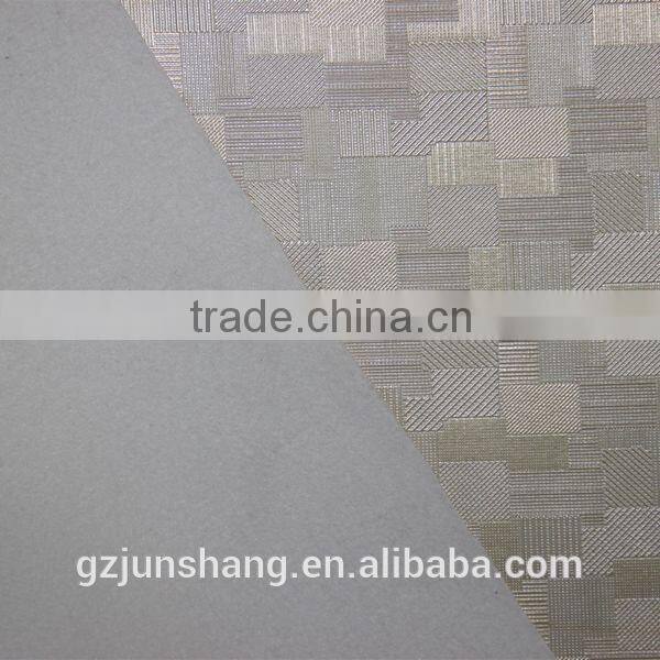 Semi PU leather use for wallpaper 3d material very fashion