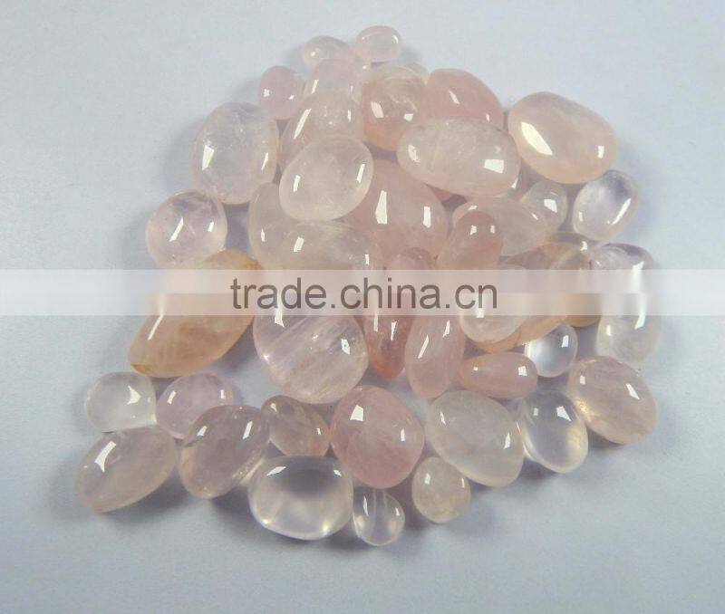 Natural Pink rose Quartz, tumble, Nuggets, rose quartz polished rough
