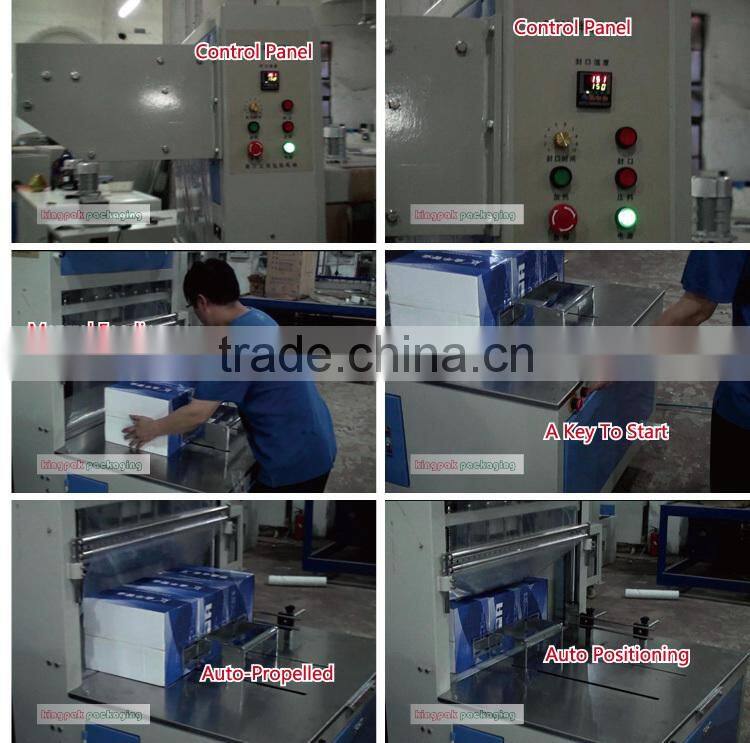 ST6030 Semi-Auto PET Bottle Shrink Wrapping Machine