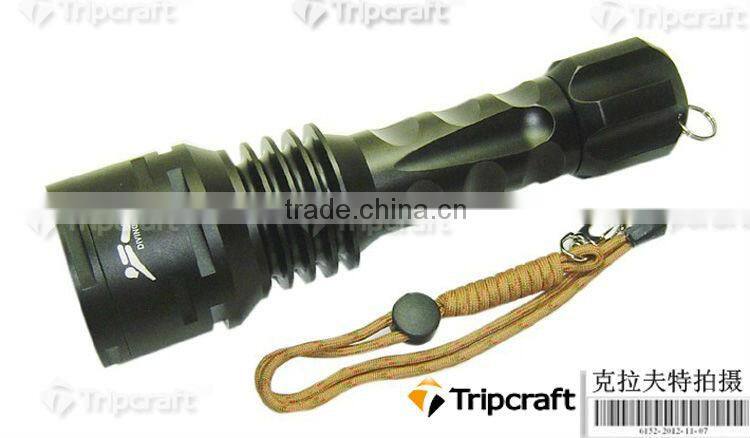 TrustFire 100M Deep diving flashlight TR-DF003 3*XM-L T6 LED 5-mode 3000LM high light