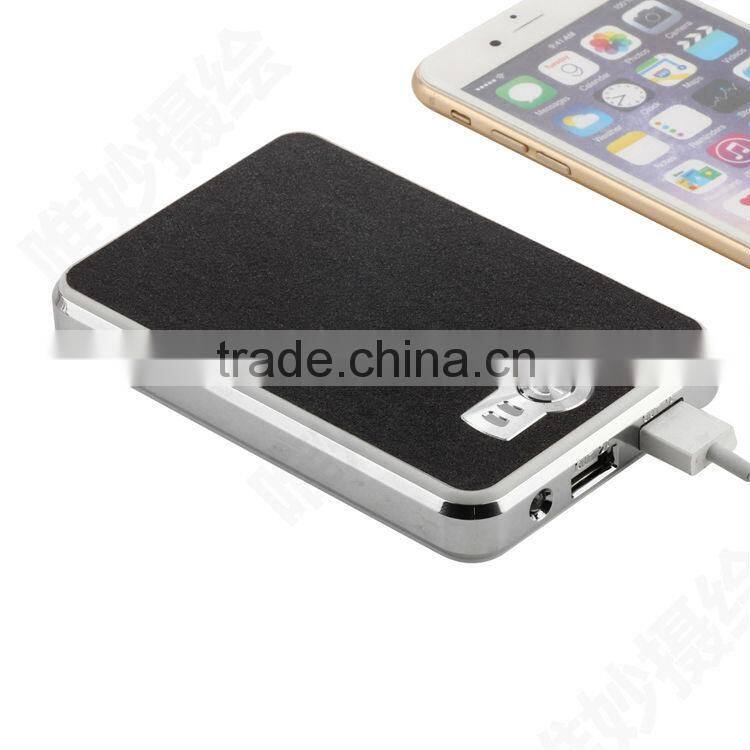 2015 new portable battery charger power banks with touching button
