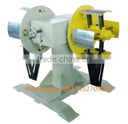Manual uncoiling machine steel coil decoiling machine