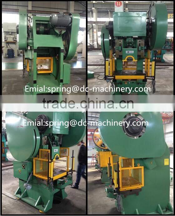 C frame general open front and inclinable mechanical punch power press used power press machine