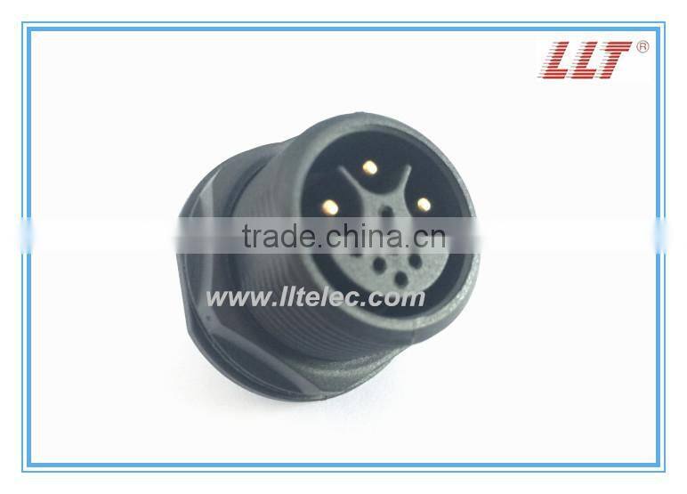 IP67 3+9 poles power and signal connector straight electrical connector
