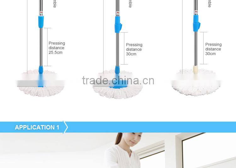360 heavy duty cleaning wringer swivel mop and washing sink bucket