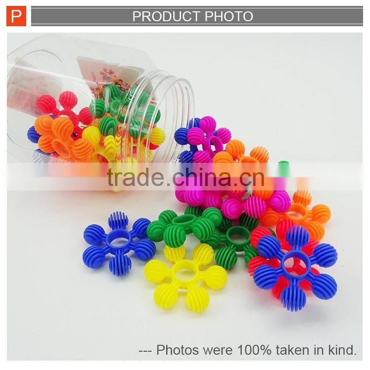 Brand new creative plastic ball building block brick toy for kids