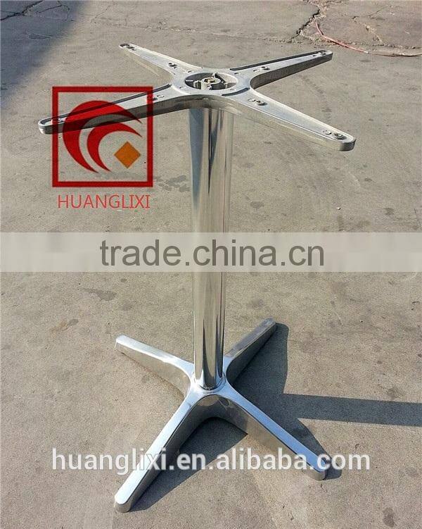 Aluminum cross eat foot, leisure table leg