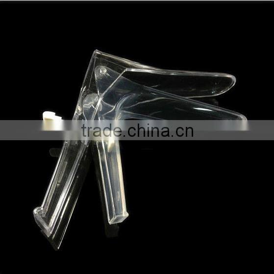 disposable vaginal dilator with hook type