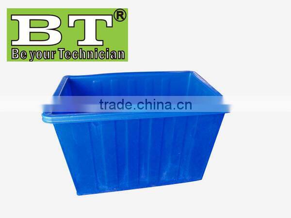 square plastic drum molded liquid storage container