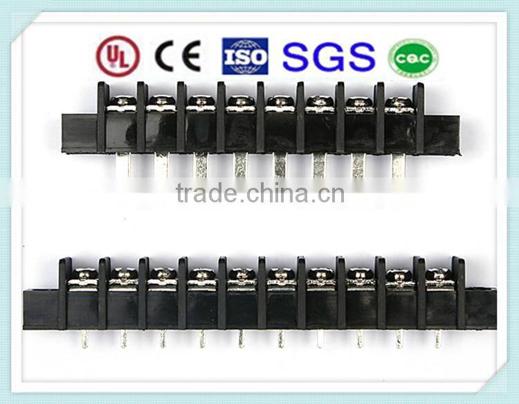 7.62mm Pitch 13P PCB Barrier Terminal Block KDT25 300V 15A with UL CE ROHS
