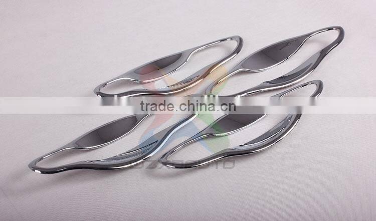 DOOR HANDLE BOWL BIG CHROME DOOR HANDLE BOWL INSERTS COVER BIG FOR SONATA 2011-2013 2011 2013