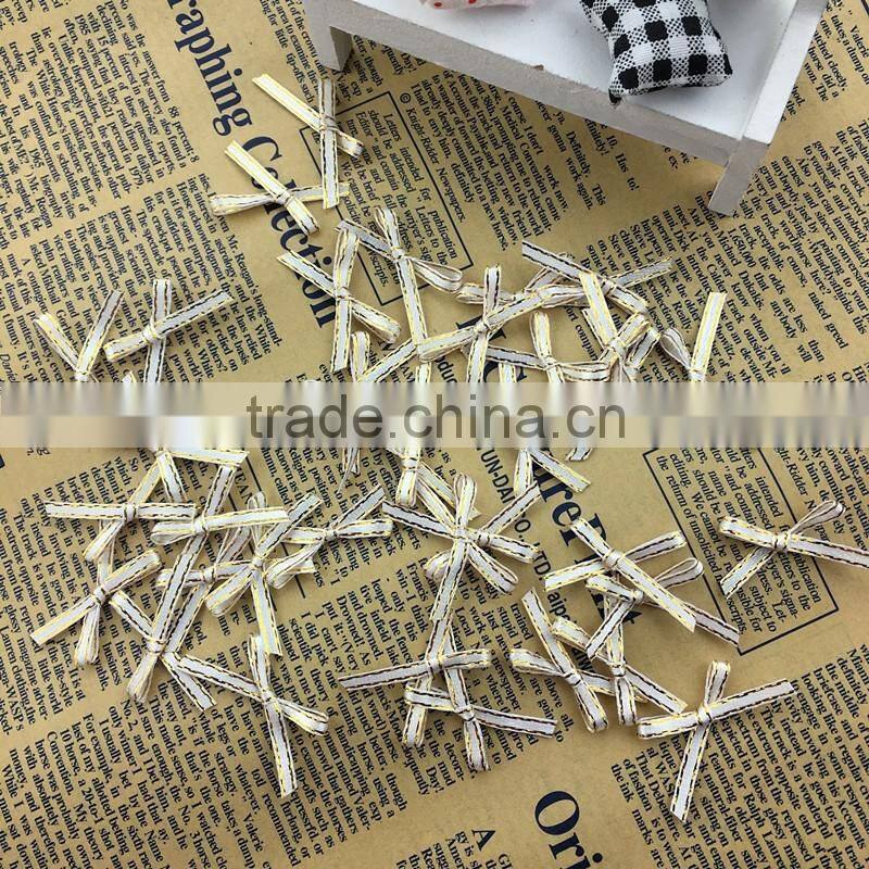 satin ribbon bows for sale/wholesale mini bow ribbon making supplies