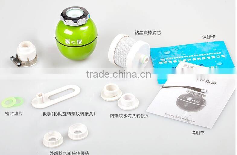 mini Activated Carbon Tap Water Purifier Use For Kitchen Faucet Tap Water Purifier
