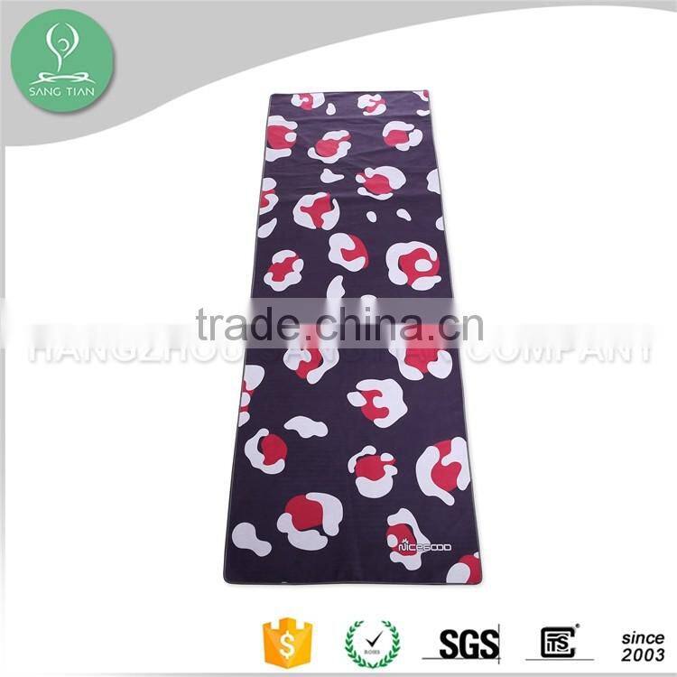 New brand natural fiber absorbent cheap gym yoga towels in bulk