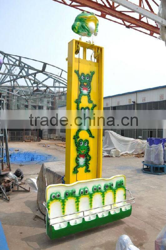 Hot sale!!! New Arrival ! Amusement park equipment lovely game frog jumping