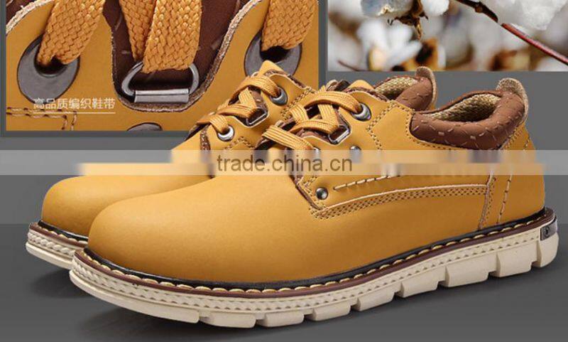 autumn winter fashion casual leather fashion man shoe
