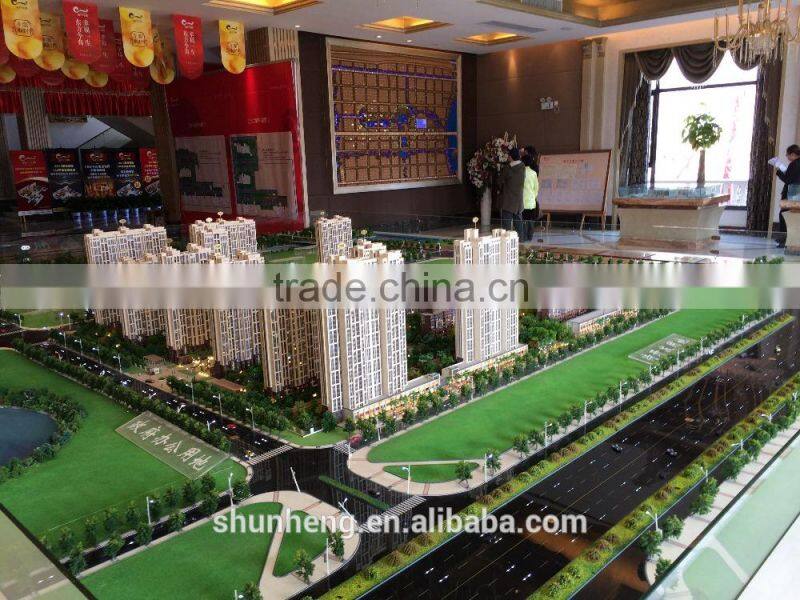 Residential apartment scale building model for sale centre