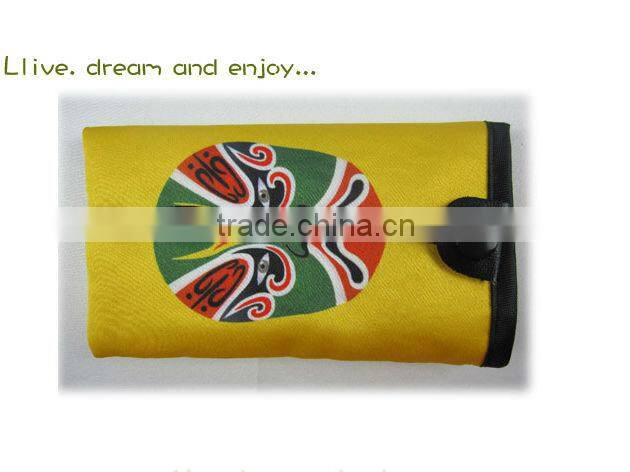 JSMART key case photo bag pocket bag Chinese art design sublimation