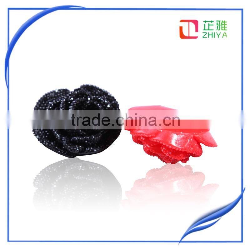 2015 Hot ! Resin flower cabochon zhiya factory