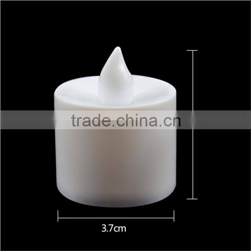 LED Lytes Flameless Candles, Multi Color Option Battery Operated Set of 3 Ivory Wax and Remote