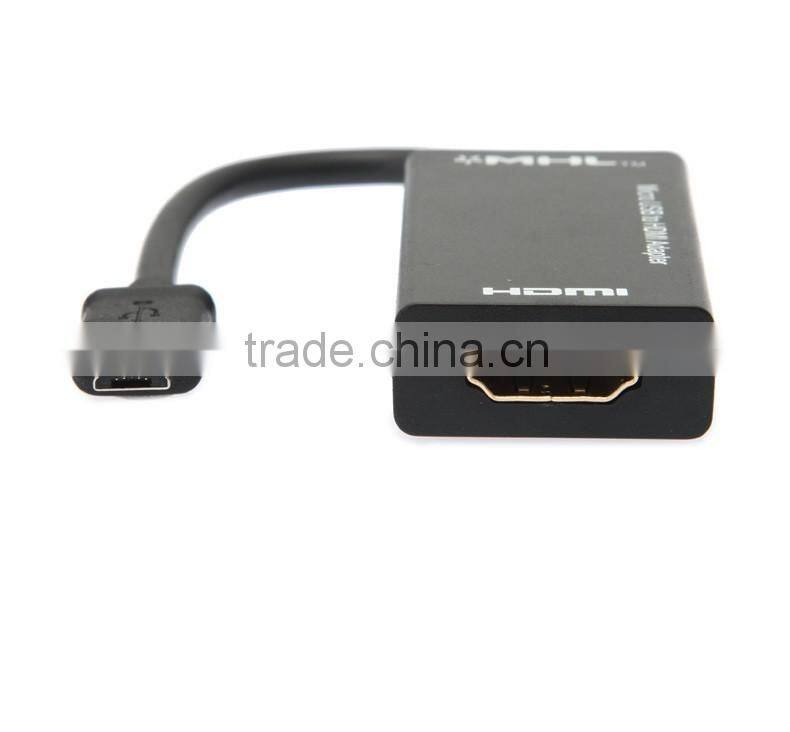 MHL to HD MI HDTV 1080P CABLE ADAPTER For HTC One M8 for LG for Sony for Xperia Z1