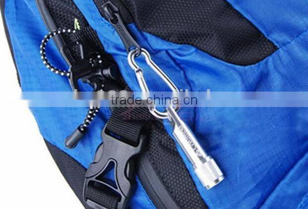 whistle aluminium LED carabiner light