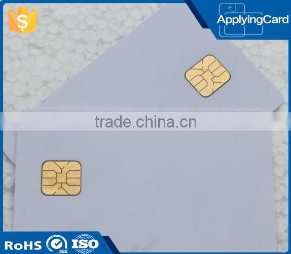 DongGuan Factory Wholesale cheap plastic pvc rfid 13.56mhz 125khz contact ic card smart card with number printing