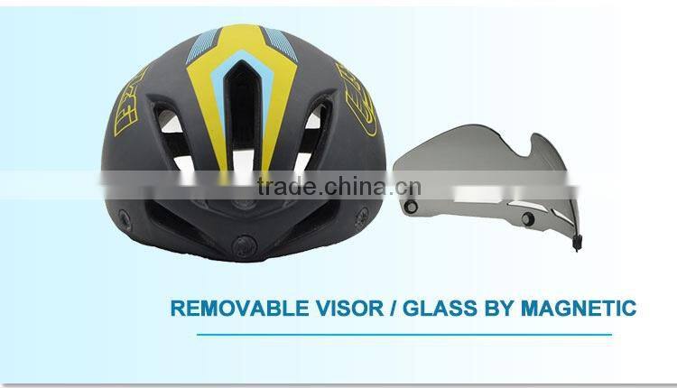 in-mold adult Racing Time Trial helmets, racing TT helmets, superlight bicycle helmets