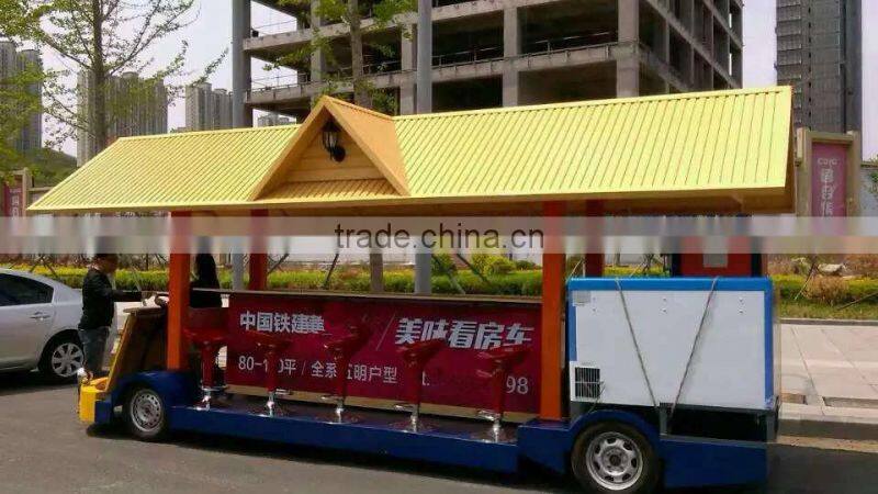 Electric Mobile store coffee kiosk/ice cream cart for sale