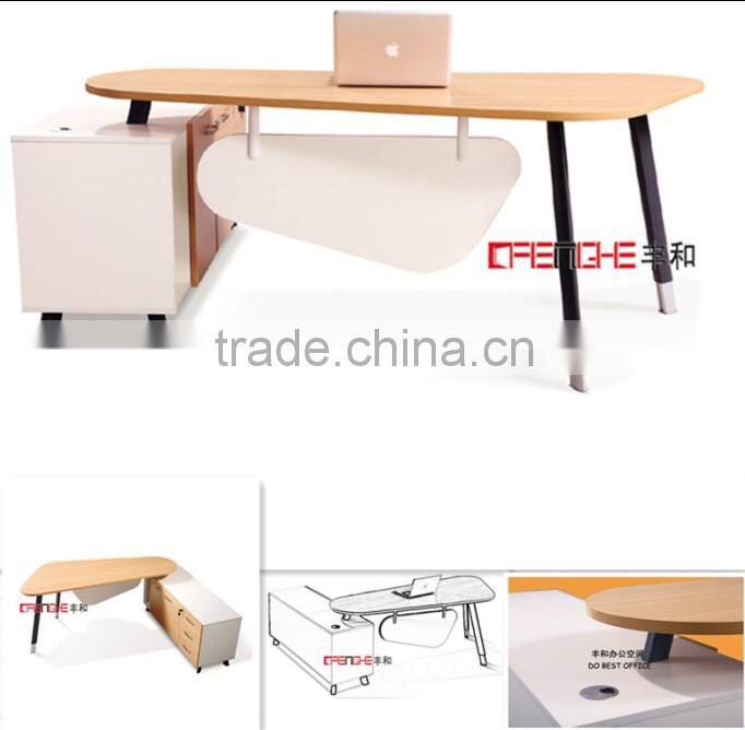 2015 new design wood office table desk office desk for sale