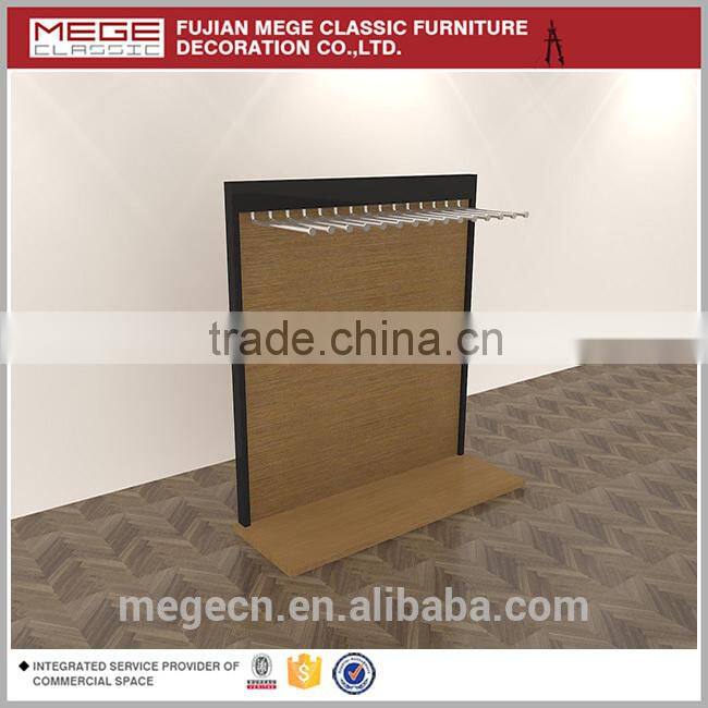 Clothing metal display rack for trousers