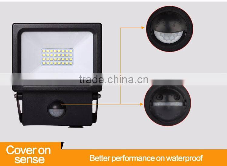 High bright 10W Sensor LED Floodlight